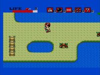 une photo d'Ã©cran de Aztec Adventure sur Sega Master System